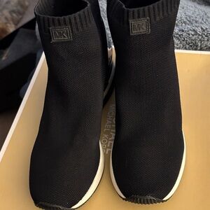 Michael Kors Black Slip-On Sneakers